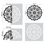 SZABLON MALARSKI || MANDALA 1 - obrazek 5