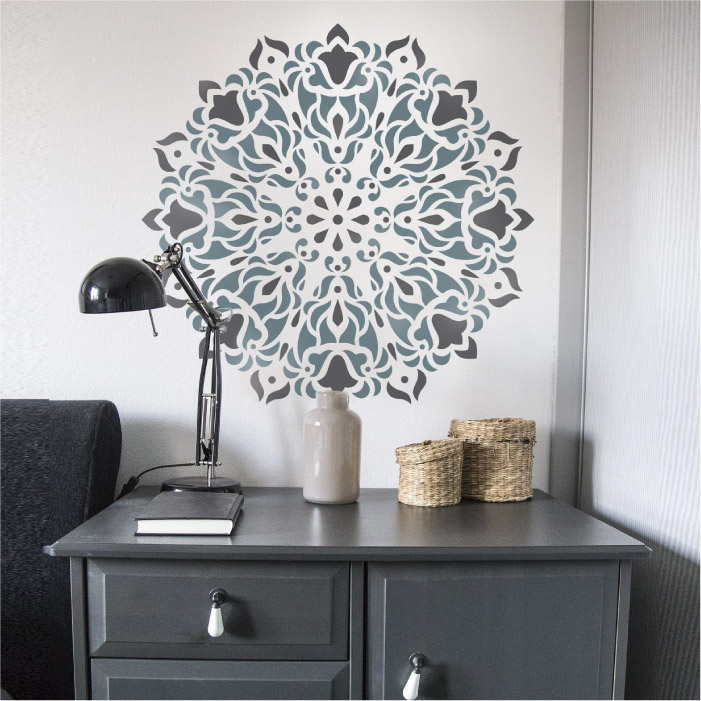 mandala 2F SZABLON MALARSKI || MANDALA 2 - obrazek 1