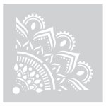 SZABLON MALARSKI || MANDALA 10 - obrazek 4