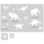 SZABLON MALARSKI || TAPETA DINOZAURY 3 - obrazek 2