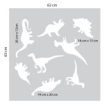 SZABLON MALARSKI || TAPETA DINOZAURY 5 - obrazek 2