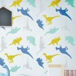 SZABLON MALARSKI || TAPETA DINOZAURY 5